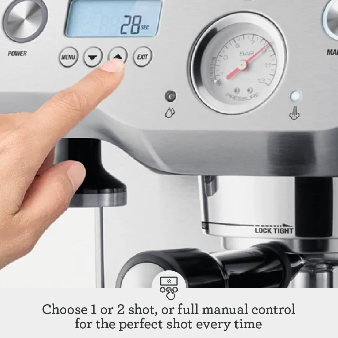 EliteBrew Dual Boiler Coffee Maker – Professional Edition