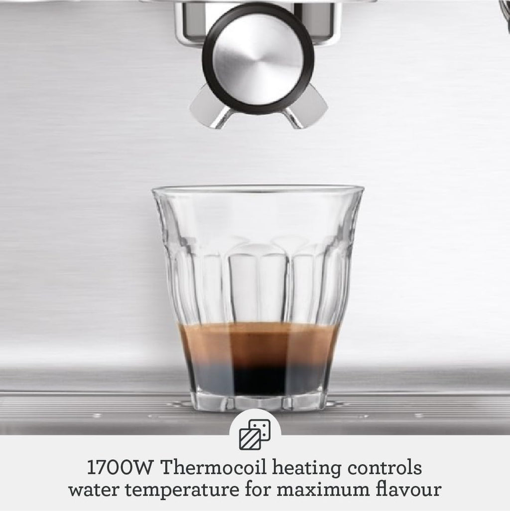 DuoHeat Pro Espresso Machine – Brushed Stainless Steel