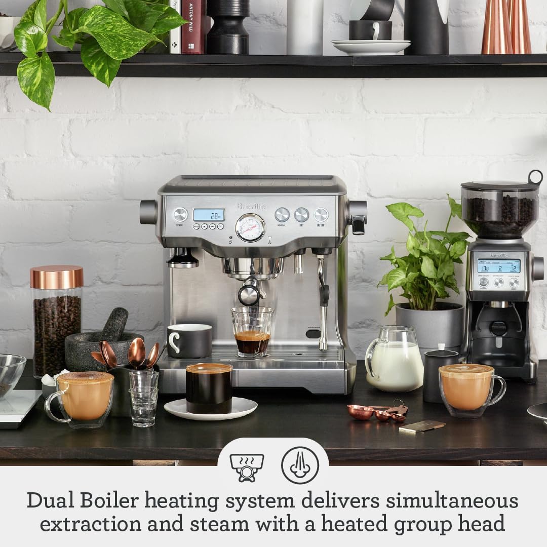 EliteBrew Dual Boiler Coffee Maker – Professional Edition