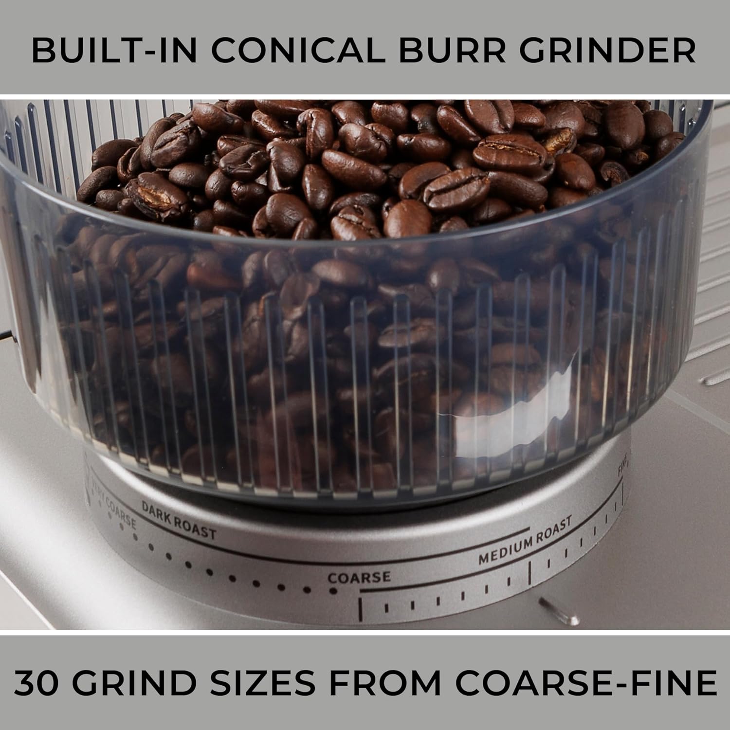 Elite CoffeeCraft Espresso Machine – Premium Steel Finish